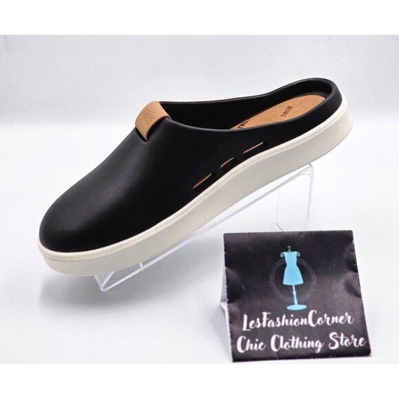 NWOB TRUE Linkswear Men Black FS-Slide-Men's Slides-Water Resistant Sz 10 2231 - Picture 15 of 16